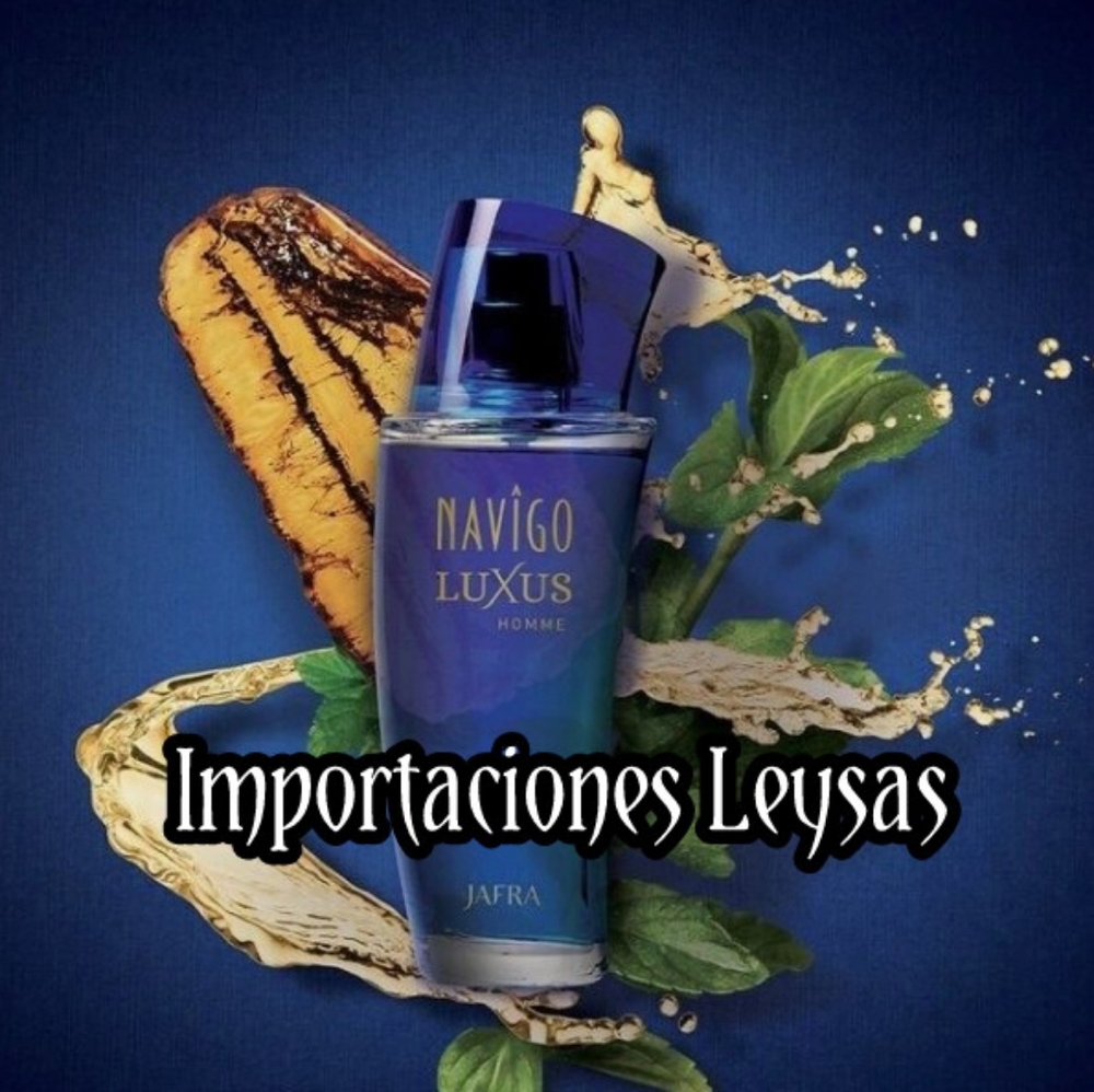 NAVIGO LUXUS HOMME EAU DE TOILETTE FOR MEN BY JAFRA 3.3 FL OZ